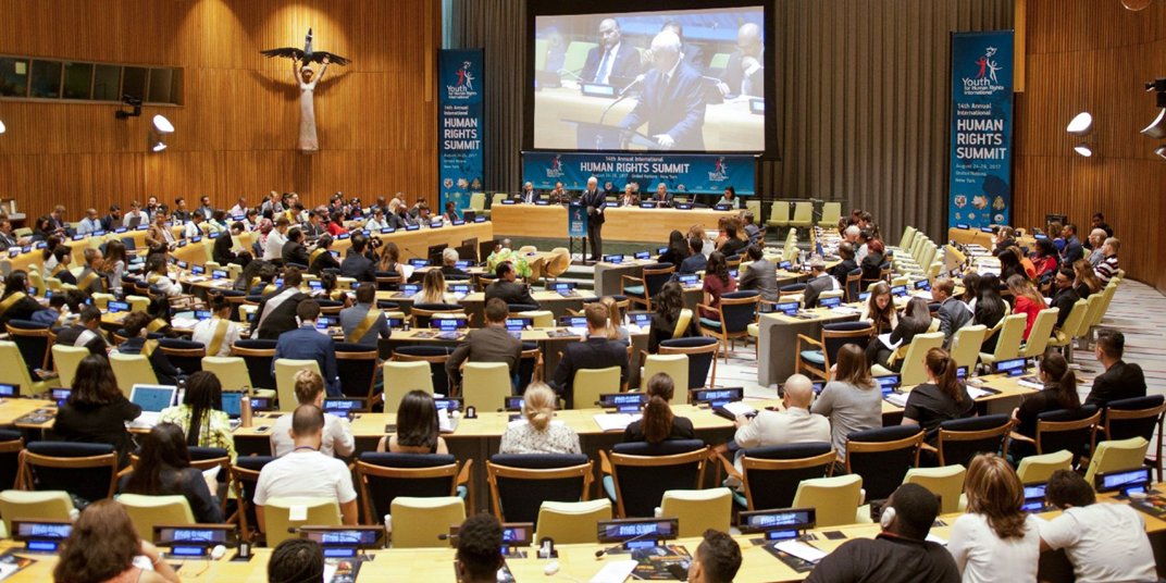 14th annual Human Rights Summit at the United Nations in New York in August 2017, sponsored by the Church of Scientology