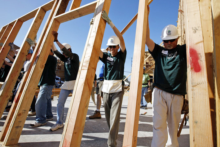 Habitat for Humanity project (Image by SandiaLabs, Creative Commons)