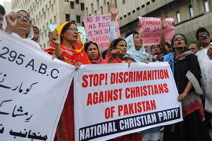 Demonstration against blasphemy laws