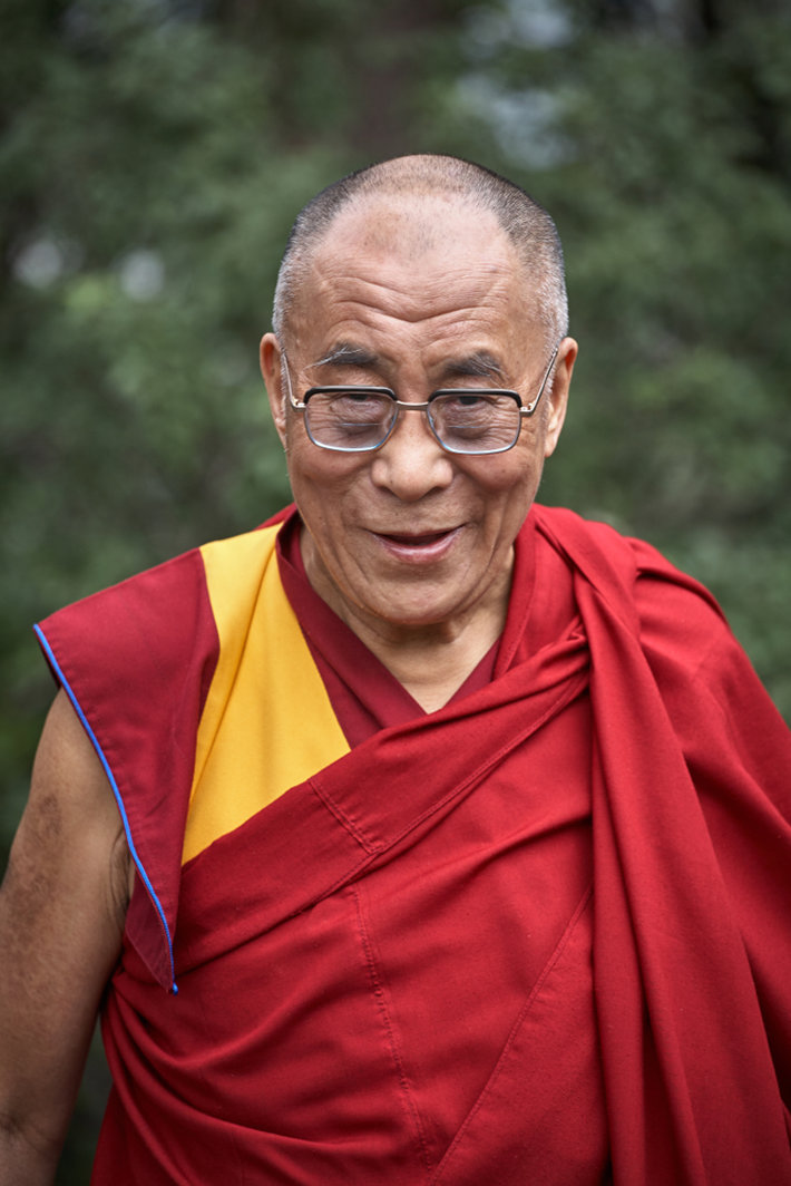Tenzin Gyatso, the 14th Dalai Lama, July 2009 (Photo by Salvacampillo, Shutterstock.com)