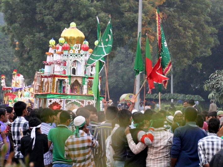 Commemoration of Muharram in Delhi, India (Creative Commons)