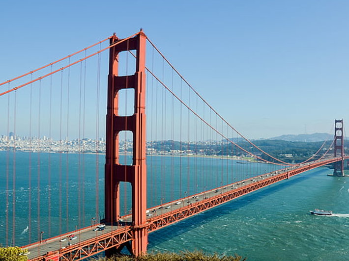Golden Gate Bridge, San Francisco (Creative Commons)